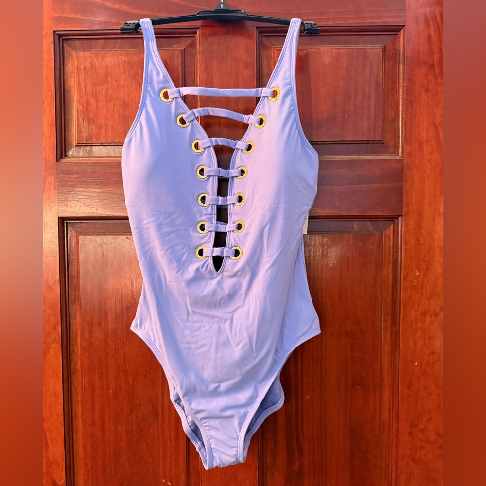 Lavender Bleu Rod Beattie Swimsuit